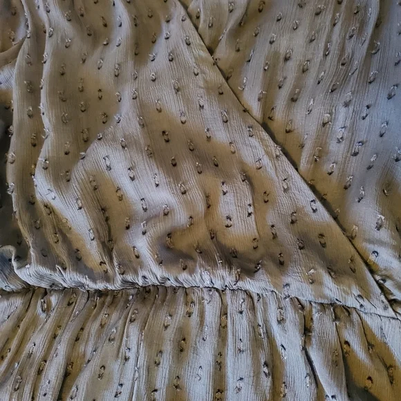 Free People Dahlia Swiss Dot Gauze Mini Dress Sz M - Picture 14 of 15